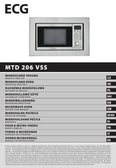 ECG MTD 206 VSS Mode D'emploi