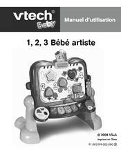 VTech baby 1, 2, 3 Bébé artiste Manuel D'utilisation