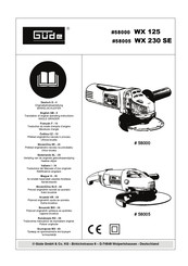 Güde 58005 Traduction Du Mode D'emploi D'origine