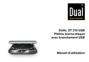 Dual DT 210 USB Manuel D'utilisation