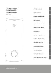 Aquarea PAW-TG20C1E3HI Notice D'utilisation