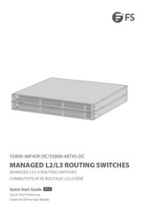 FS S5800-48F4SR-DC Guide De Démarrage Rapide