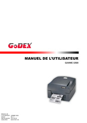 Godex G500 Série Manuel De L'utilisateur
