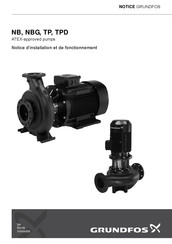 Grundfos TPD Notice D'installation Et De Fonctionnement