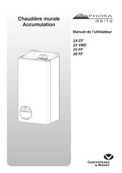 Chaffoteaux & Maury AMPHORA delta 24 CF Manuel De L'utilisateur
