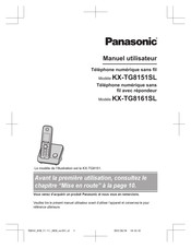 Panasonic KX-TG8161SL Manuel Utilisateur