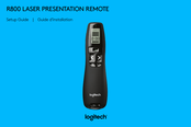 Logitech R800 Guide D'installation