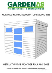 gardenas TUINBERGING 2022 Instructions De Montage