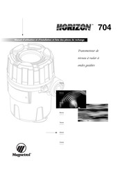 Magnetrol HORIZON 704 Manuel D'utilisation Et D'installation