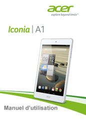 Acer Iconia A1 Manuel D'utilisation