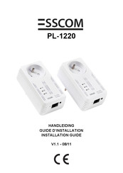 Esscom PL-1220 Guide D'installation