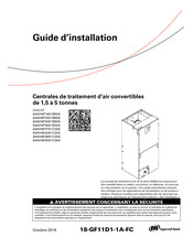 Ingersoll Rand A4AH4P24A1B60A Guide D'installation