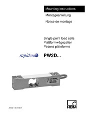 HBM Rapid PW6D Série Notice De Montage