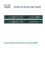 Cisco ESW2 Série Guide De Démarrage Rapide