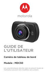 Motorola MDC50 Guide De L'utilisateur