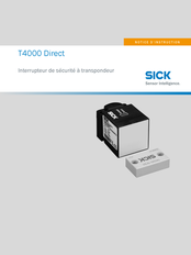SICK T4000 Direct Notice D'instruction
