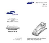 Samsung SP-R6100 Mode D'emploi