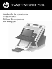 HP Scanjet 7000n Série Guide De Démarrage Rapide