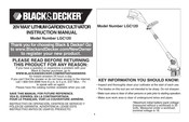 Black & Decker LGC120 Mode D'emploi