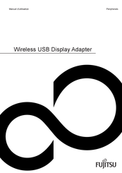 Fujitsu Wireless USB Display Adapter Manuel D'utilisation