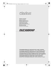 Clarion DUZ388RMP Mode D'emploi