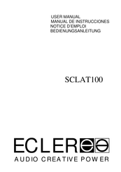 Ecler SCLAT100 Notice D'emploi