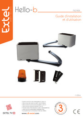 Extel 762406 Guide D'installation Et D'utilisation