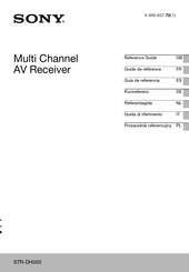 Sony STR-DH550 Guide De Référence