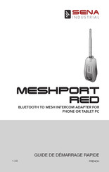 Sena MESHPORT RED Guide De Démarrage Rapide