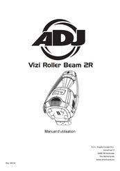 Adj Vizi Roller Beam 2R Manuel D'utilisation