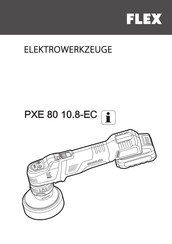 Flex PXE 80 10.8-EC Notice D'instruction D'origine