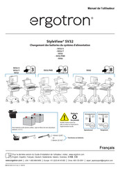 Ergotron StyleView SV32 PHD Manuel De L'utilisateur