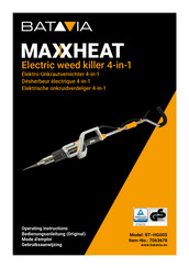 Batavia MAXXHEAT BT-HG005 Mode D'emploi