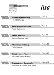 HumanTechnik lisa A-2127-0 Mode D'emploi