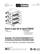 Middleby Marshall PS640 Série Manuel De Fonctionnement Et D'installation