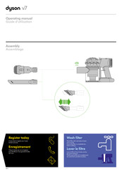 Dyson V7 Guide D'utilisation