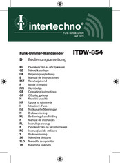 INTERTECHNO ITDW-854 Mode D'emploi