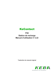 Keba KeContact P30 Série Manuel D'utilisation