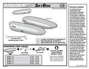 Yakima SkyBox Mode D'emploi
