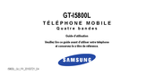 Samsung Galaxy Apollo Guide D'utilisation
