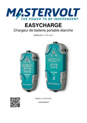 Mastervolt EasyCharge Portable 1.1A Manuel Utilisateur