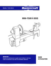 MasterCraft 055-4504-8 Guide D'utilisation