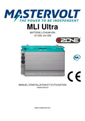 Mastervolt MLI Ultra 12/1250 Manuel D'installation Et D'utilisation