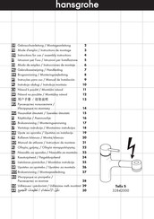 Hansgrohe Talis S 32842000 Mode D'emploi / Instructions De Montage