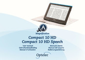 Optelec Compact 10 HD Manuel D'utilisation