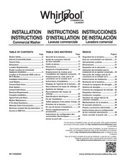 Whirlpool W11449282C Instructions D'installation