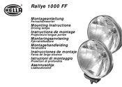 Hella Rallye 1000 FF Instructions De Montage