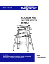 MasterCraft 055-5503-4 Guide D'utilisation