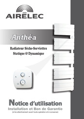 Airelec Anthea Notice D'utilisation