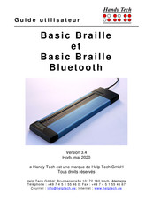 Handy Tech Basic Braille Bluetooth Guide Utilisateur